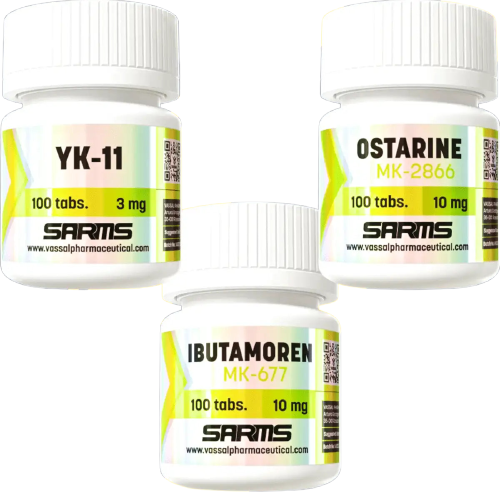 CICLO DE SARMS VOLUMEN FEMENINO (MUJER) YK11-OSTARINE-IBUTAMOREN