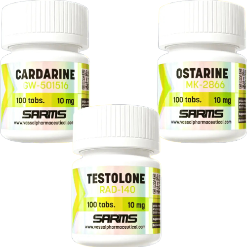 COMBO VOLUMEN MAGRO + FUERZA OSTARINE,CARDARINE Y TESTOLONE