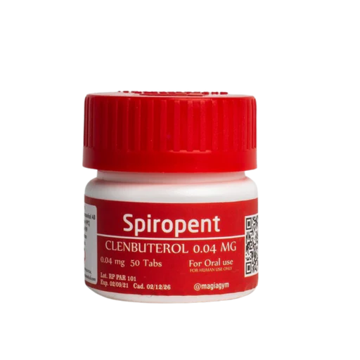 ROTTERDAM SPIROPENT CLENBUTEROL .04MG-50 TABS